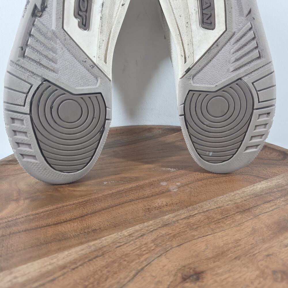 Jordan 3 Retro Low Palomino Womens Brown White Size 7.5 Shoes Sneakers - Picture 9 of 13